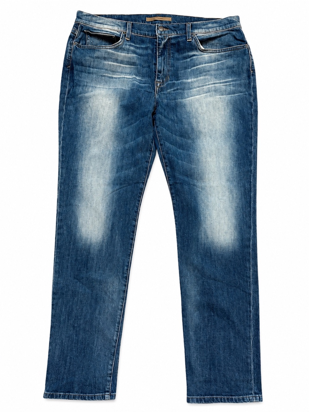 Joe’s Jeans The Folsom Athletic Fit Slim Leg Jeans Medium Wash Stretch Denim